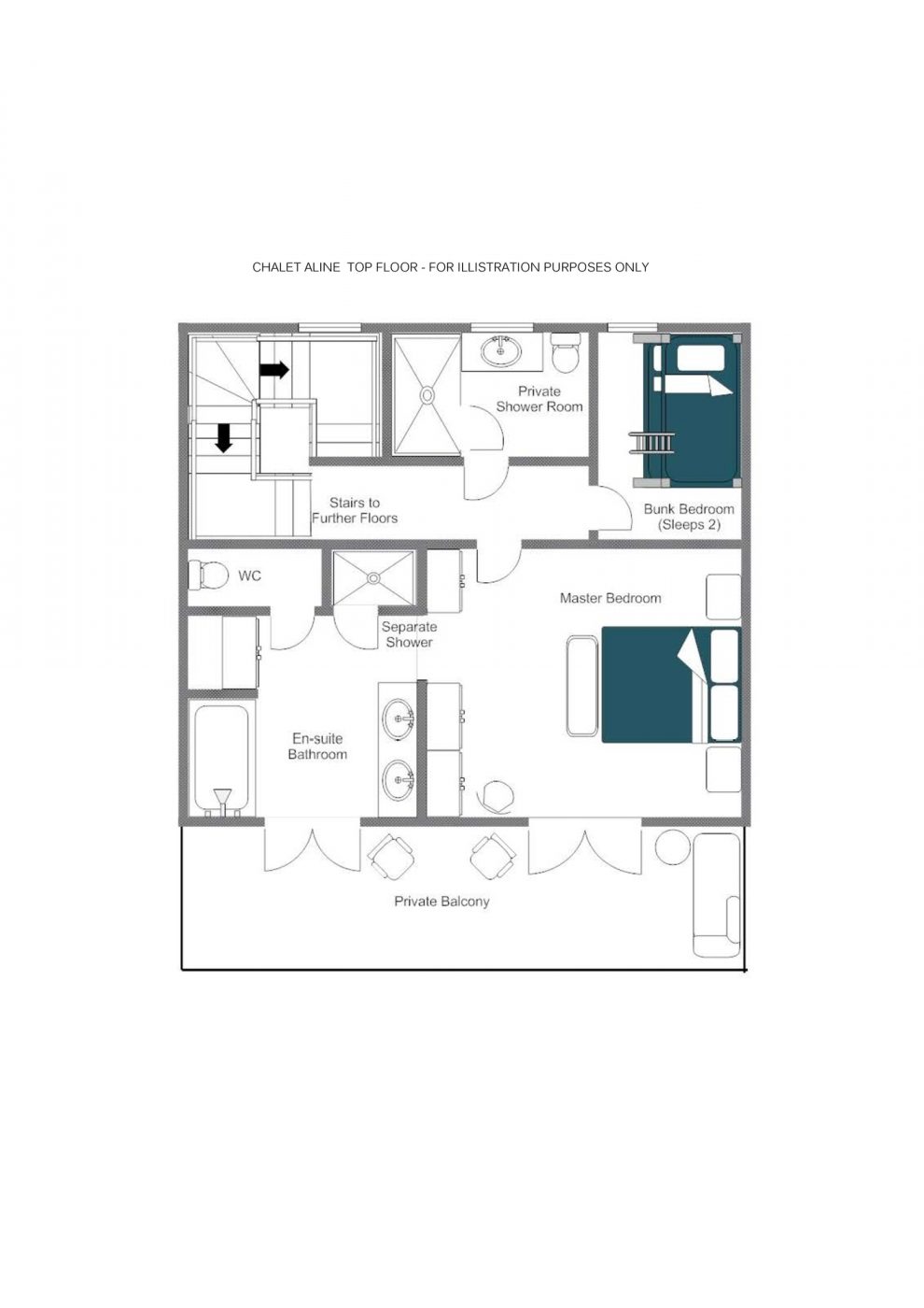 Chalet Aline Verbier Floor Plan 2